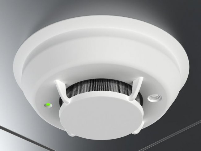 เครื่อง smoke detector อุปกรณ์ตรวจจับควันไฟ+ความร้อน